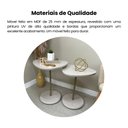 Ver imagem 4 de Mesa Lateral de Apoio 100% MDF Alta Bel