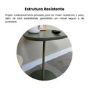 Ver imagem 5 de  Mesa Lateral de Apoio 100% MDF Bel Alta Artely