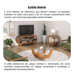 Mesa Lateral de Apoio Theo com USB - 10
