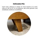 Ver imagem 7 de Mesa Lateral de Apoio Theo com USB Marrom 100% MDF