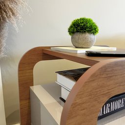 Mesa Lateral de Apoio Theo com USB - 12