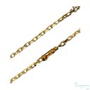 Ver imagem 2 de Pulseira de Moeda Antiga Cadeado Quina 4 Milimetros