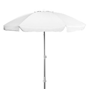 Guarda-sol Zaka Alumínio 2.0 Metros Branco Reforçado