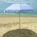 Ver imagem 3 de Guarda-sol Zaka Alumínio 2.0 Metros Branco Reforçado