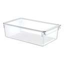 Ver imagem 1 de Organizador de Geladeira Multiuso Alto com Tampa Tamanho G (36x20x10cm) - Mood