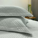 Ver imagem 2 de Kit Cobre Leito King Linenn com Porta Travesseiro 3 Peças 260x280cm Appel