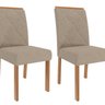 Sala de Jantar Louise 1,60cm com 6 Cadeiras Fernanda - 4
