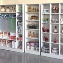 Ver imagem 1 de Expositor Colméia Cabideiro Nichos 3 Peças Loja Branco