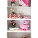 Ver mais imagens de Expositor Colméia Cabideiro Nichos 3 Peças Loja Branco