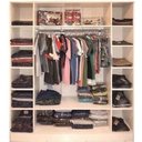 Ver imagem 6 de Expositor Colméia Cabideiro Nichos 3 Peças Loja Branco