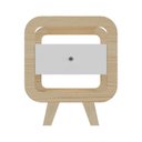 Ver imagem 7 de Mesa Lateral com USB Theo 100% MDF 65,0cm x 55,0cm x 39,0cm Marrom
