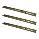 Ver imagem 1 de Kit 3 Ralo Grelha Linear Caixilho em Alumínio Fendi 20x100cm