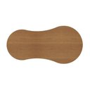 Ver imagem 7 de Mesa de Centro Design Orgânico Tampo em Tamburato 50mm Magnum Cor Carvalho Marrom