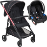 Carrinho de Bebe com Bebe Conforto Burigotto Tak Metal Rose - 1