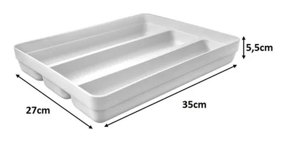 Organizador Gavetas Divisor Porta Talheres Utensílio Cozinha - 2