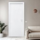 Ver imagem 1 de Porta Lisa UV Batente Regulável 07 cm a 13 cm Guarnição 5 cm 92 x 210 Rodam Abertura Esquerda Marrom
