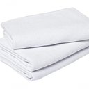 Ver imagem 5 de Kit com 8 Panos de Prato Branco Liso Grosso 50x68cm