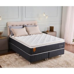 Colchão Queen Size 158x198x30 Brilhante Prorelax Molas Ensacadas Pillow Top Turn Free - Cinza/branco - 6