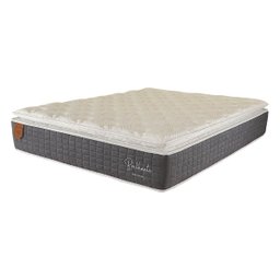 Colchão Queen Size 158x198x30 Brilhante Prorelax Molas Ensacadas Pillow Top Turn Free - Cinza/branco - 1