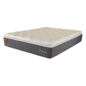 Colchão Queen Size 158x198x30 Brilhante Prorelax Molas Ensacadas Pillow Top Turn Free - Cinza/branco