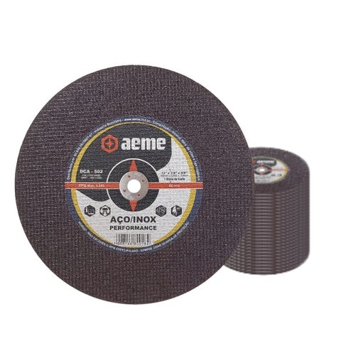 Disco Corte Aeme Aço Dca 502 16x5/32x1 2t (406x4.0x25.4) 10 Unidades