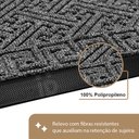 Ver imagem 4 de 1 Tapete Porta Capacho Grego Luxo Antiderrapante Cz 40x60