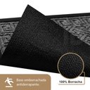 Ver imagem 2 de 1 Tapete Porta Capacho Grego Luxo Antiderrapante Cz 40x60