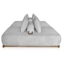 Ver imagem 5 de Kit 2 Sofás 2 Lugares Decoração Lazer Sala Ibiza 160cm Bouclé - Adj Decor