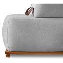 Ver imagem 7 de Kit 2 Sofás 2 Lugares Decoração Lazer Sala Ibiza 160cm Bouclé - Adj Decor