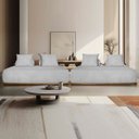 Ver imagem 2 de Kit 2 Sofás 2 Lugares Decoração Lazer Sala Ibiza 160cm Bouclé - Adj Decor
