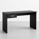 Ver imagem 1 de Escrivaninha Gamer Desk Game Mdp de 127cm X 75cm X 53cm Preto Fosco
