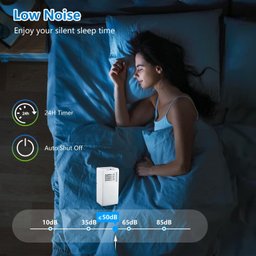 Takywep Ar Condicionado Portátil 10000 Btu Branco 41 M² 3 em 1 - 4