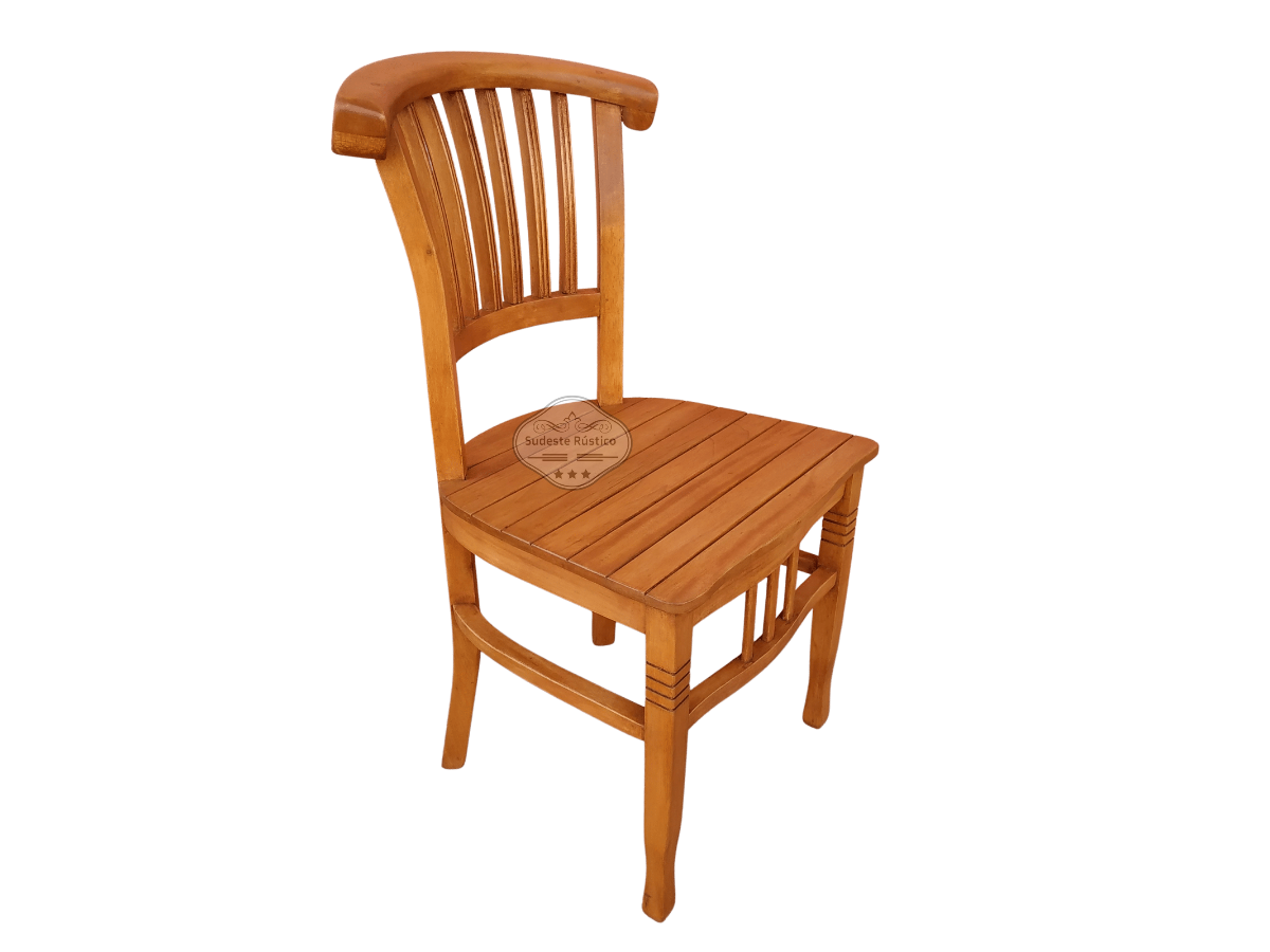 Ver imagem 3 de Kit 8 Cadeira Leque em Madeira Maciça de Demolição Sudeste Rústico