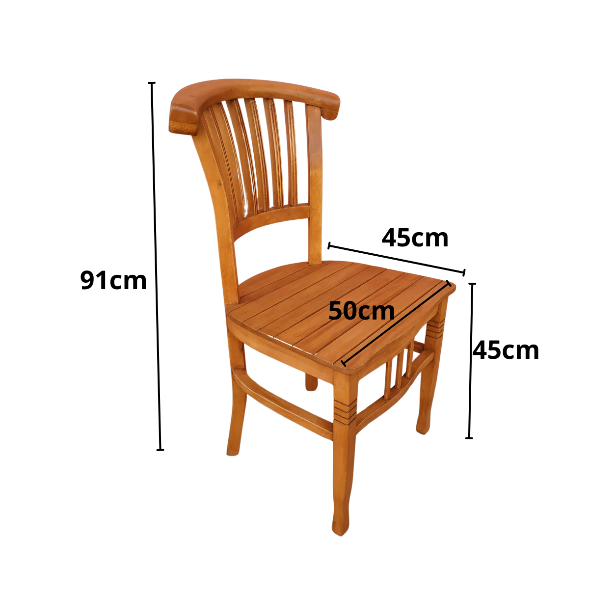 Ver imagem 4 de Kit 8 Cadeira Leque em Madeira Maciça de Demolição Sudeste Rústico