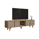 Ver imagem 1 de Rack Roma 2.17 Hannover/fendi - Casa D Móveis