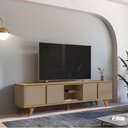 Ver imagem 2 de Rack Roma 2.17 Hannover/fendi - Casa D Móveis