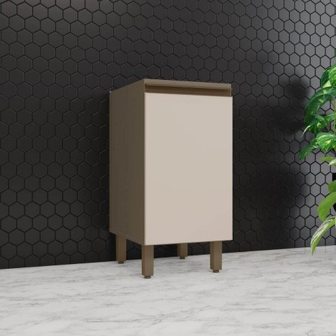 Balcão de Cozinha Lora 1 Porta 40cm Duna Cristal Casa 812