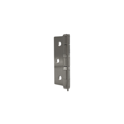 Dobradiça P/ Portas em Aço 3x2,5 com Pino Blindado Escovado - 10