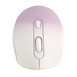 Mouse sem Fio Regarregável Bluetooth Lilás - Altomex - 1