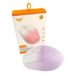 Mouse sem Fio Regarregável Bluetooth Lilás - Altomex - 3
