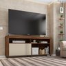 Rack Para Tv Até 65" Polegadas Joy Rn Cor Havana Off White - Caemmun - 2