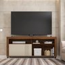 Rack Para Tv Até 65" Polegadas Joy Rn Cor Havana Off White - Caemmun - 4