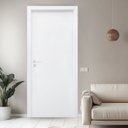 Ver imagem 1 de Porta Lisa UV Batente Regulável 07 cm a 13 cm Guarnição 7 cm 92 x 210 Rodam Abertura Direita Marrom