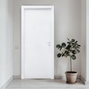 Ver imagem 1 de Porta Lisa UV Batente Regulável 07 cm a 13 cm Guarnição 7 cm 62 x 210 Rodam Abertura Esquerda Branco