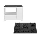 Ver imagem 1 de Kit Balcão Notável 3050 com Cooktop 5 Bocas Itatiaia Essencial Automático