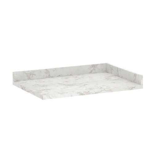 Tampo para Balcão Canto Reto 95cm Premium Luciane Móveis Mármore Bp
