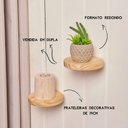 Ver imagem 2 de Dupla de Mini Prateleiras Decorativas CASA 67 Redondo