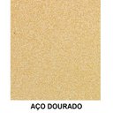 Ver imagem 2 de Banqueta Detail Estofado Várias Cores Base Aço Dourado Tam: g - Datelli Design