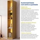 Ver imagem 7 de Nicho Planejado com LED 35cm Samambaia CabeCasa MadeiraOriginals Marrom/Carvalho