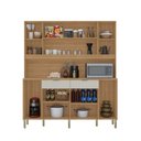 Ver imagem 3 de Armário de Cozinha Botanika 6 Portas 2 Gavetas Freijó/soft - Kits Paraná
